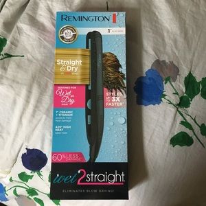 Straight & Dry 1” Flat Iron